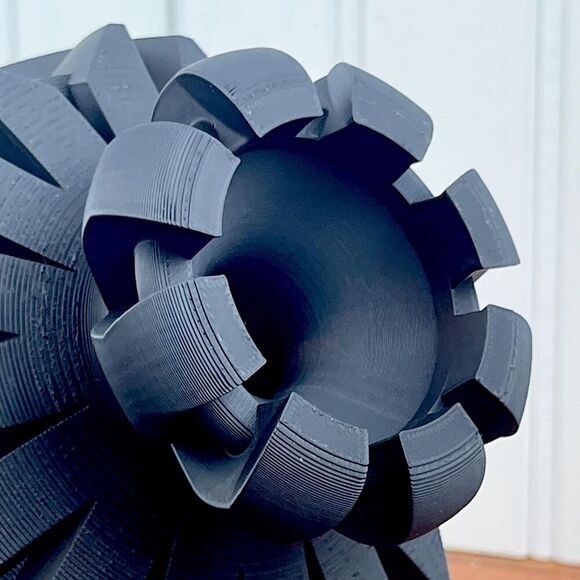 Modern Vase, The Jari Vase, Flower Vase, Bookshelf Table Decor - Picture 6 of 10